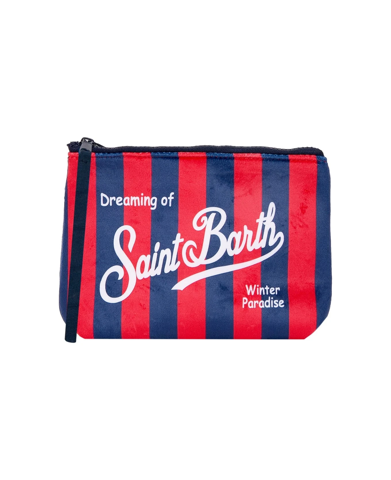 MC2 Saint Barth Aline Wooly Pochette With Striped Print