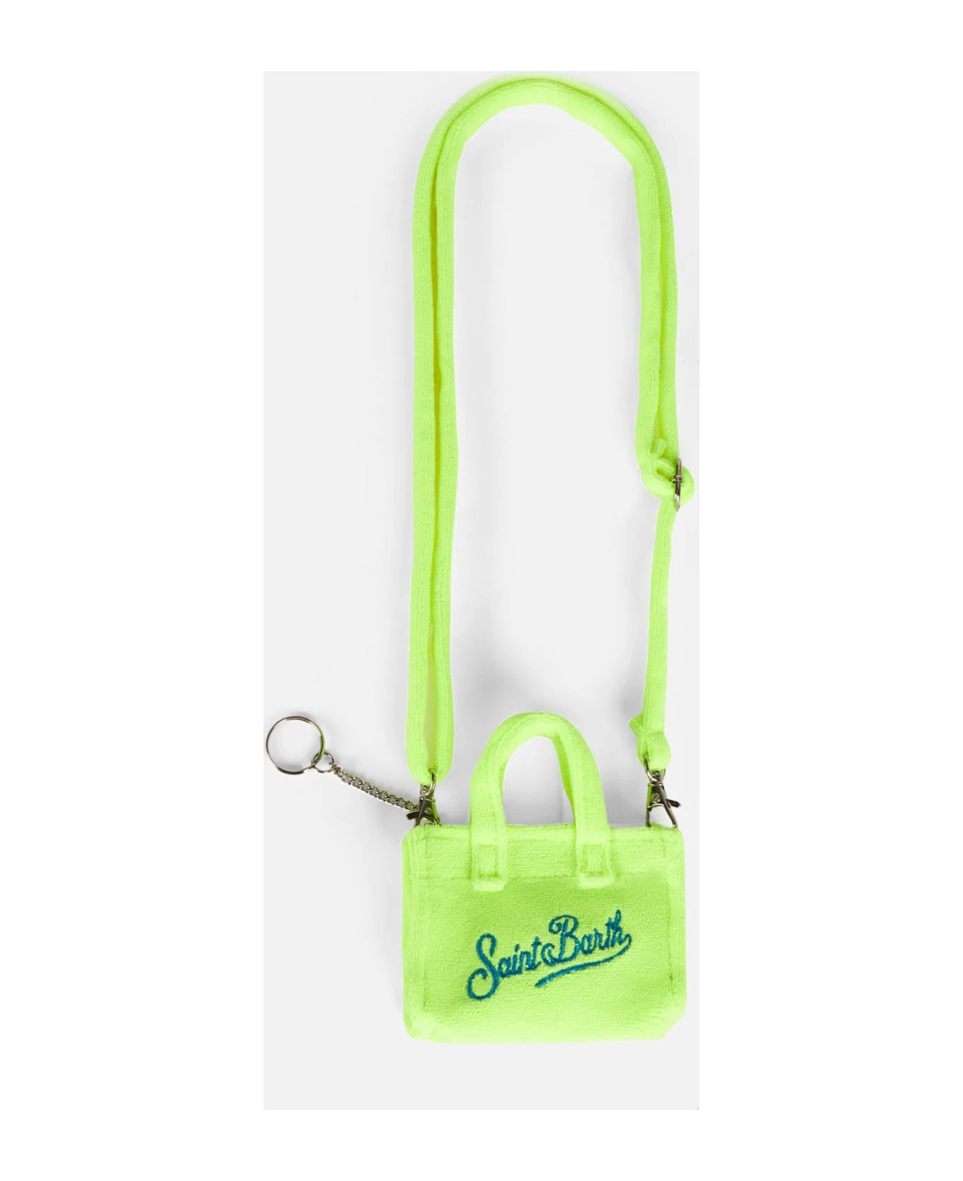 MC2 Saint Barth Fluo Yellow Terry Key Holder - Image 3