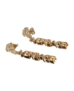 Versace Logo Earrings