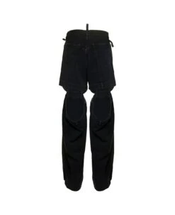 Denim Detachable Leg Jeans