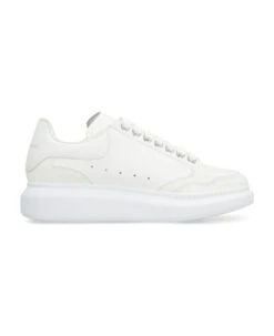 Alexander McQueen Larry Leather Low-top Sneakers