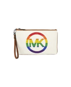 MICHAEL Michael Kors Logo Print Flat Pouch