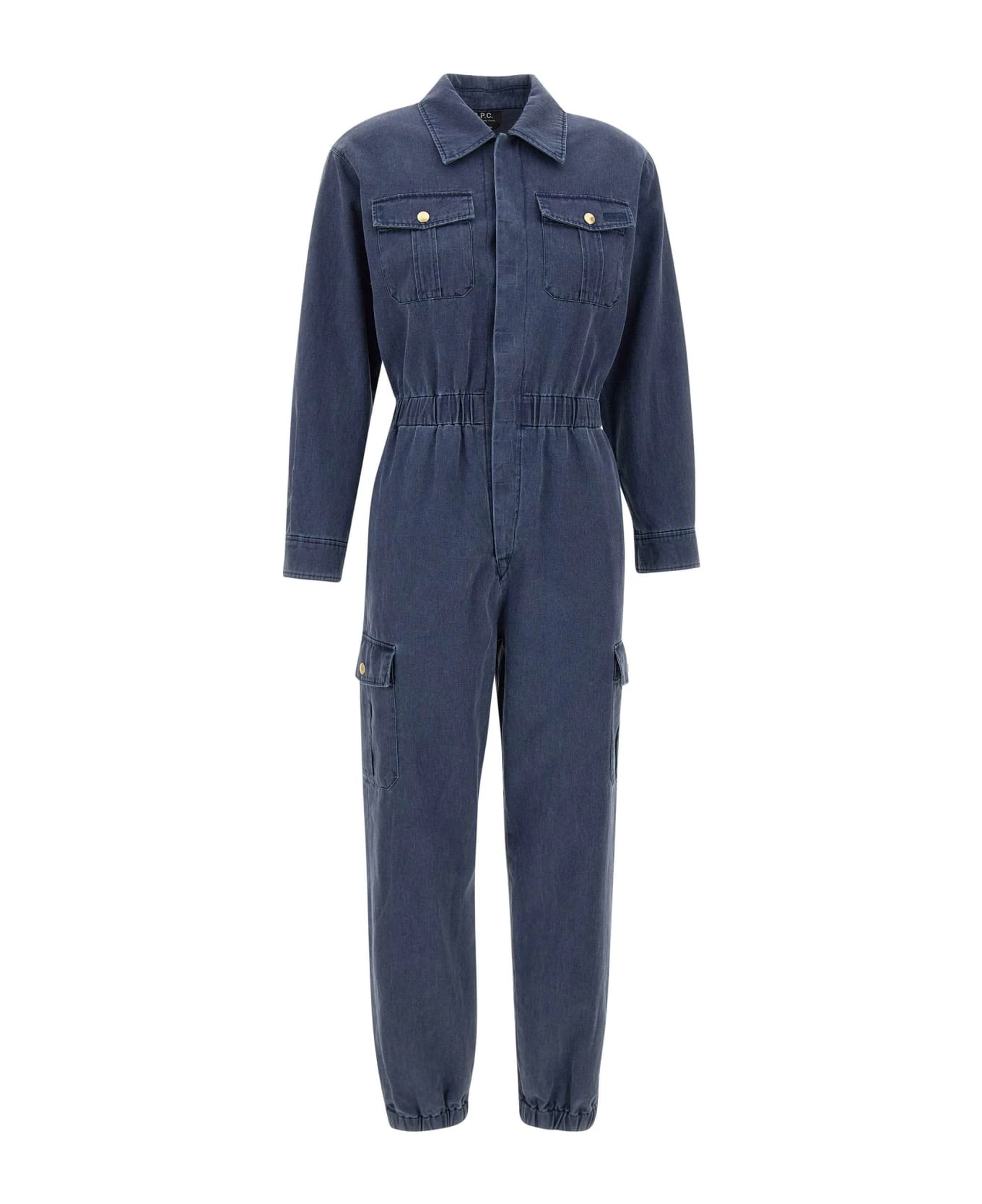 A.P.C. 'danica' Cotton Jumpsuit