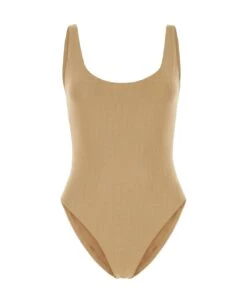 FENDI Skin Pink Stretch Nylon Swimsuit