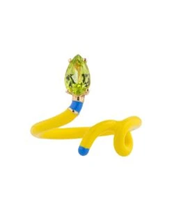 Baby Vine Tendril Ring Head To Toe In Yellow