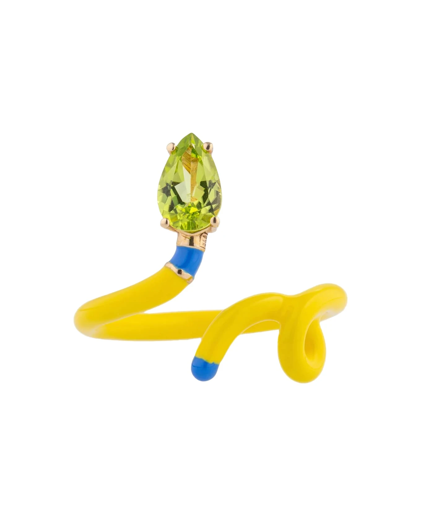 Baby Vine Tendril Ring Head To Toe In Yellow