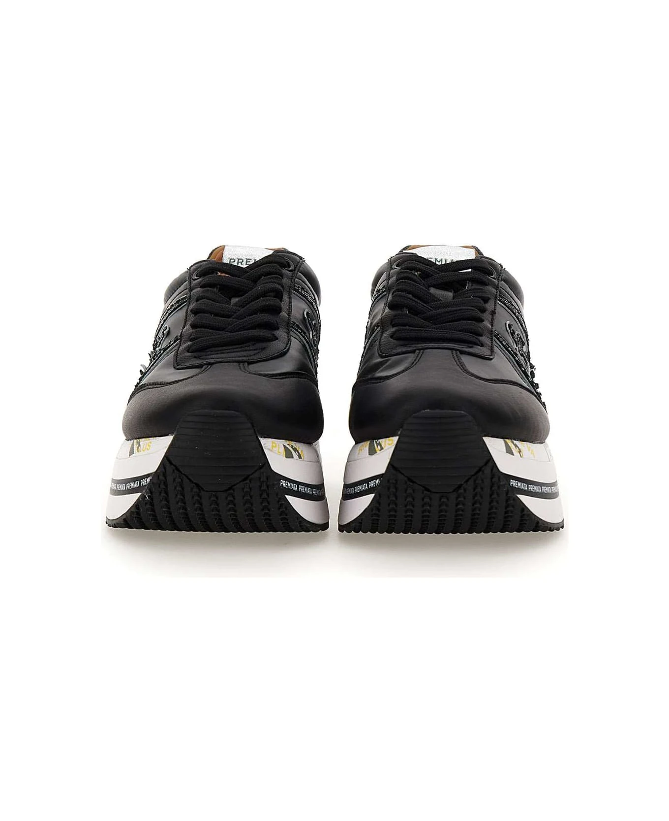 Premiata "beth 6045" Leather Sneakers - Image 3