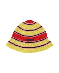 STELLA MCCARTNEY Embroidered Crochet Hat