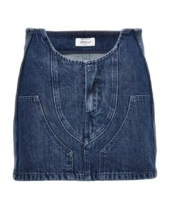 Off-White 'motorcycle' Miniskirt