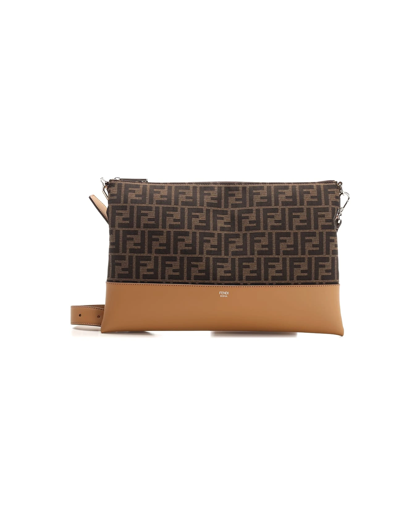 FENDI Ff Crossbody Messenger Bag