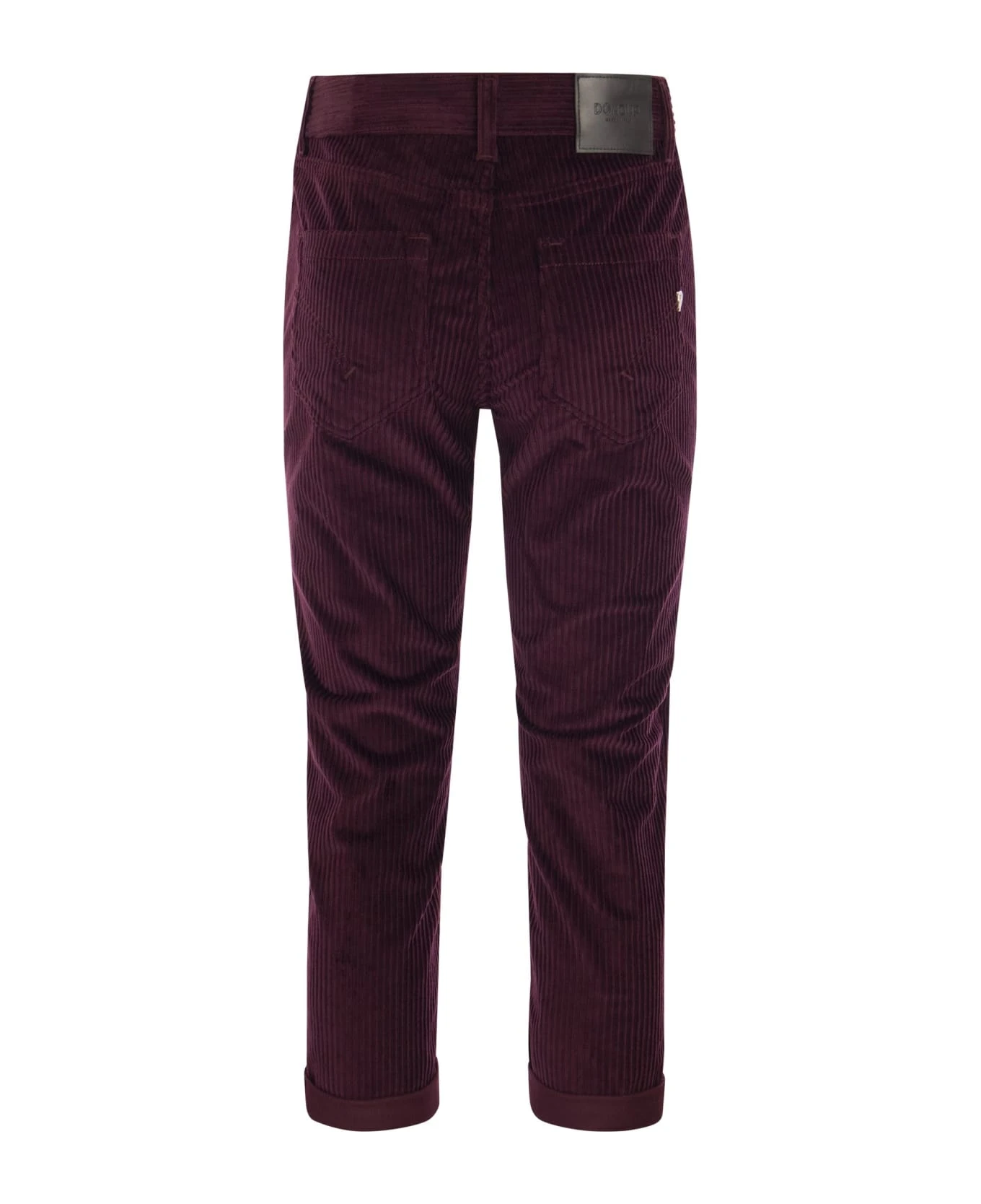 Dondup Koons Loose-fitting Velvet Trousers - Image 2