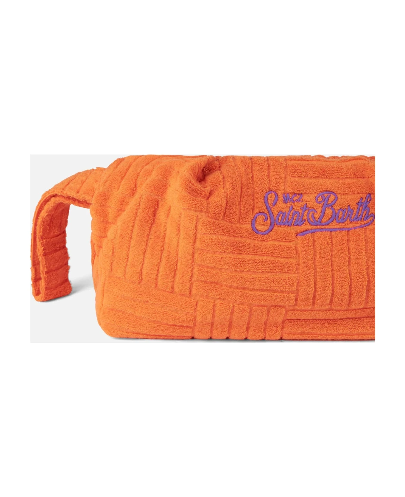 MC2 Saint Barth Terry Small Orange Pouch - Image 2