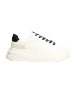 Ash Impulsbis Sneakers In White Suede And Leather