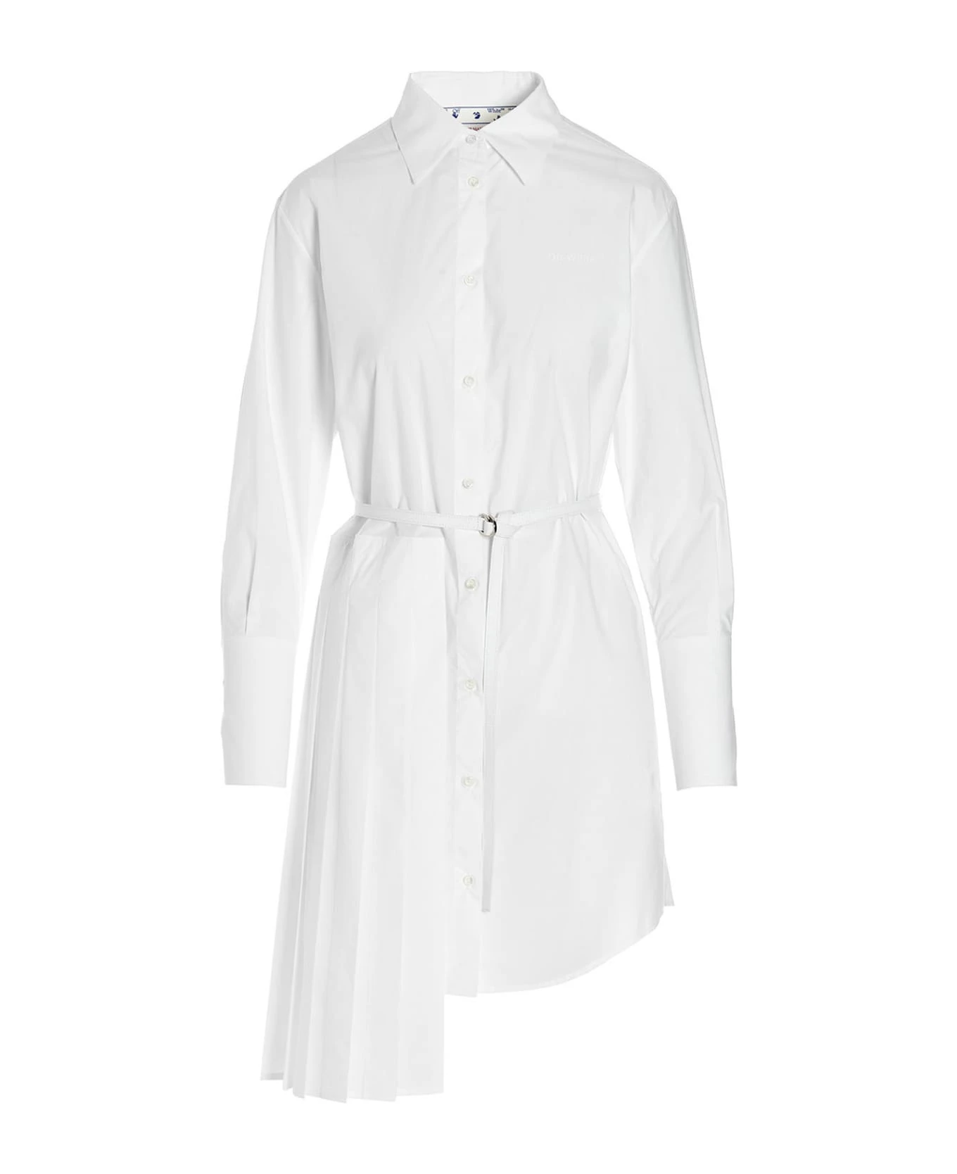 Off-White 'diagonal' Shirt Dress
