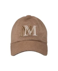 Brown Balocco Baseball Cap Max Mara