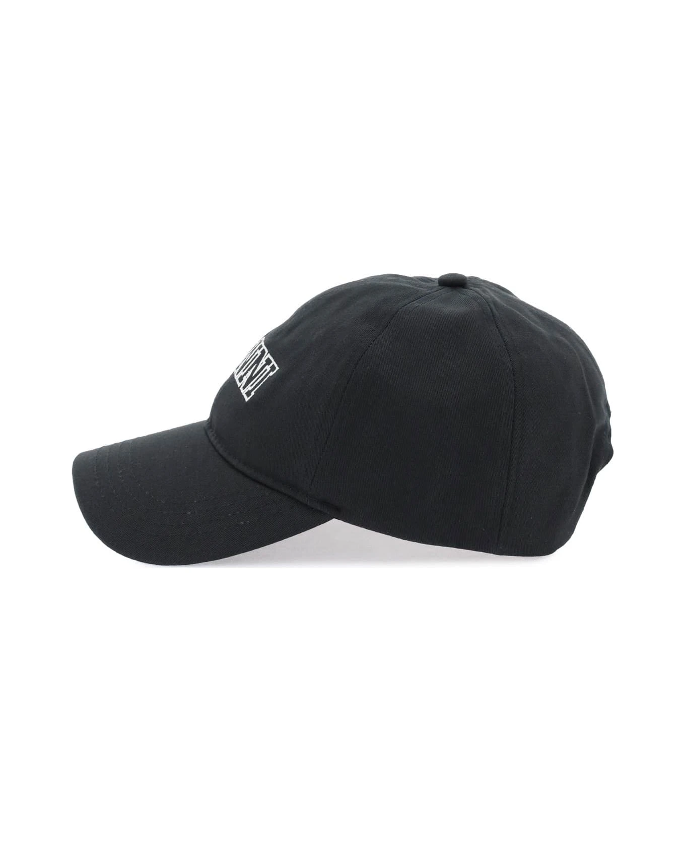 Ganni Organic Cotton Baseball Cap - Image 4