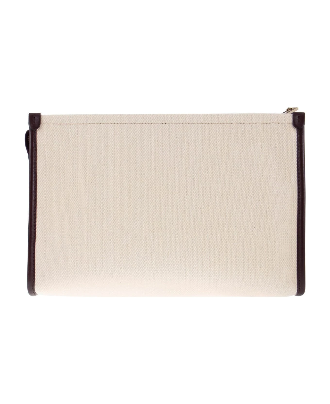 Globetrotter Pochette Bag With Logo - Image 2