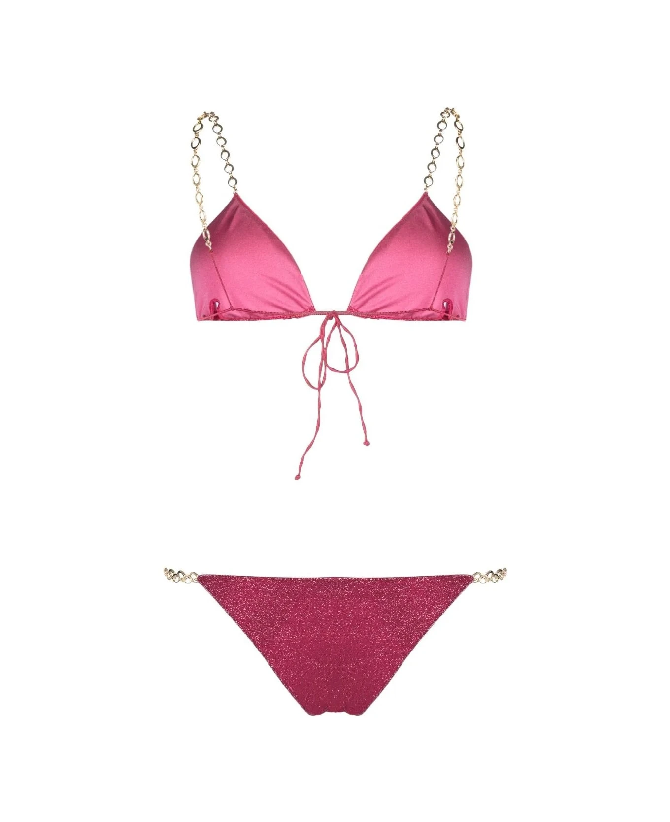 OSEREE Raspberry Lumiere O Chain Bikini - Image 2