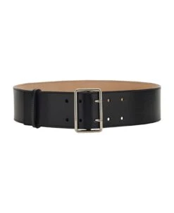 Alexander McQueen High Leather Belt