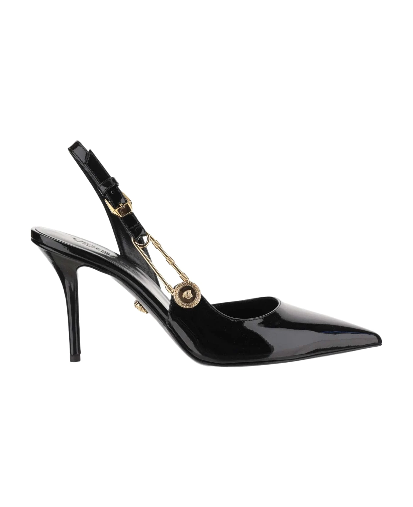 Versace Pumps With Safety Pin