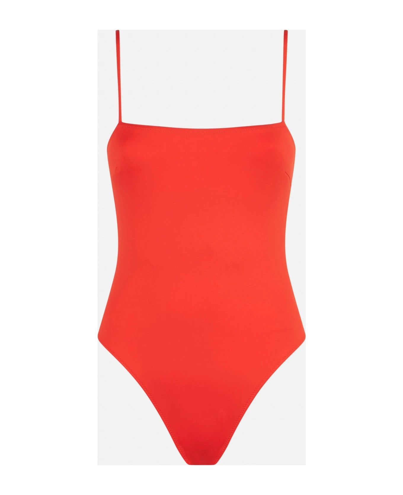 MC2 Saint Barth Woman Orange One Piece Swimsuit - Image 4