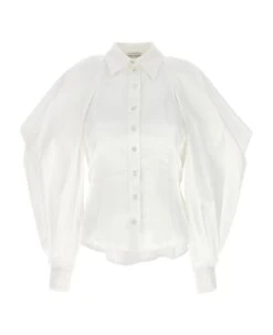 Alexander McQueen Cut Out Shirt On Shoulders