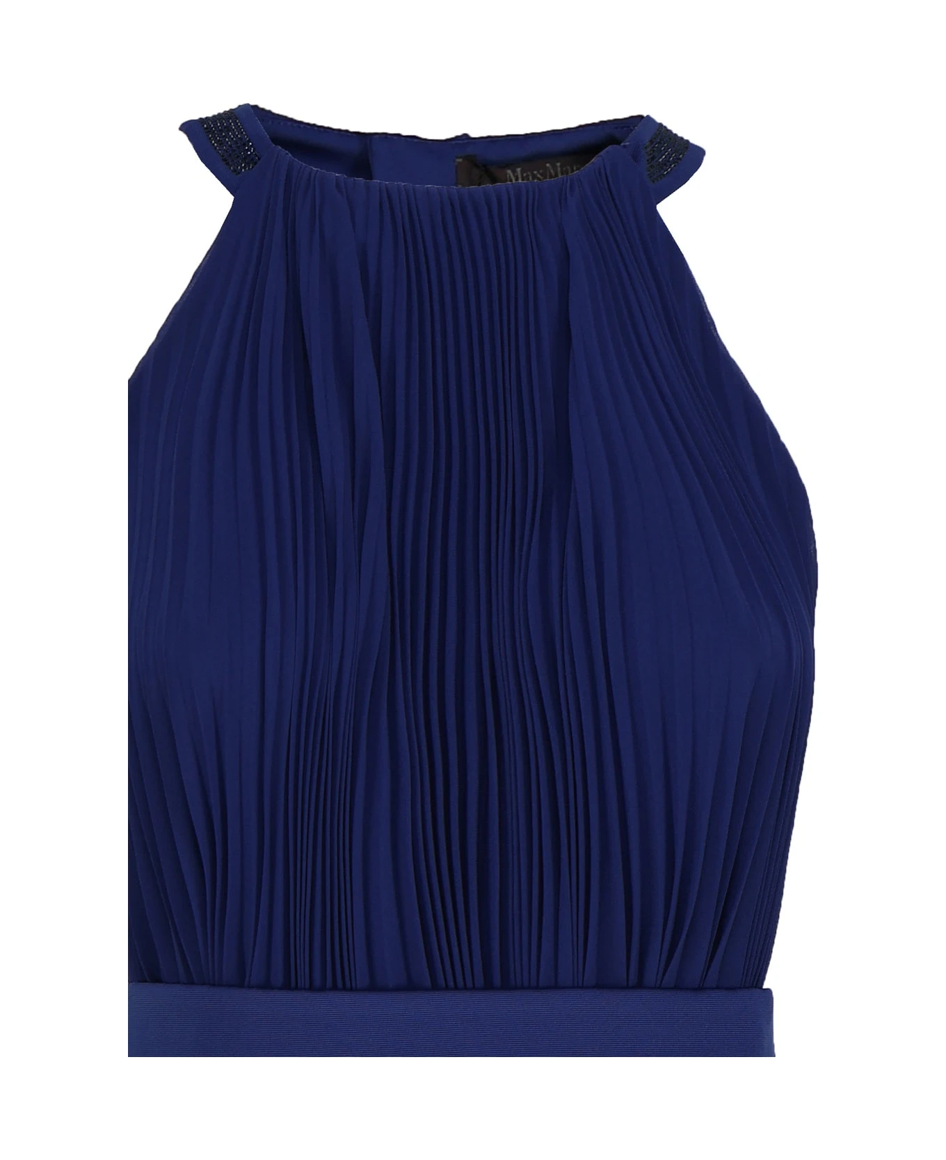 Max Mara Short Pleated Dress - Image 3
