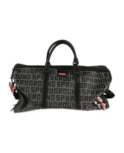 SPRAYGROUND Logo Monogram Duffle Bag
