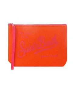 MC2 Saint Barth Aline Orange Scuba Pochette