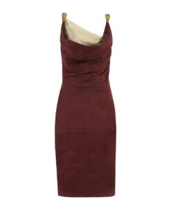 Bottega Veneta Suede Midi-dress