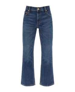 Tory Burch Cropped Flared Jeans