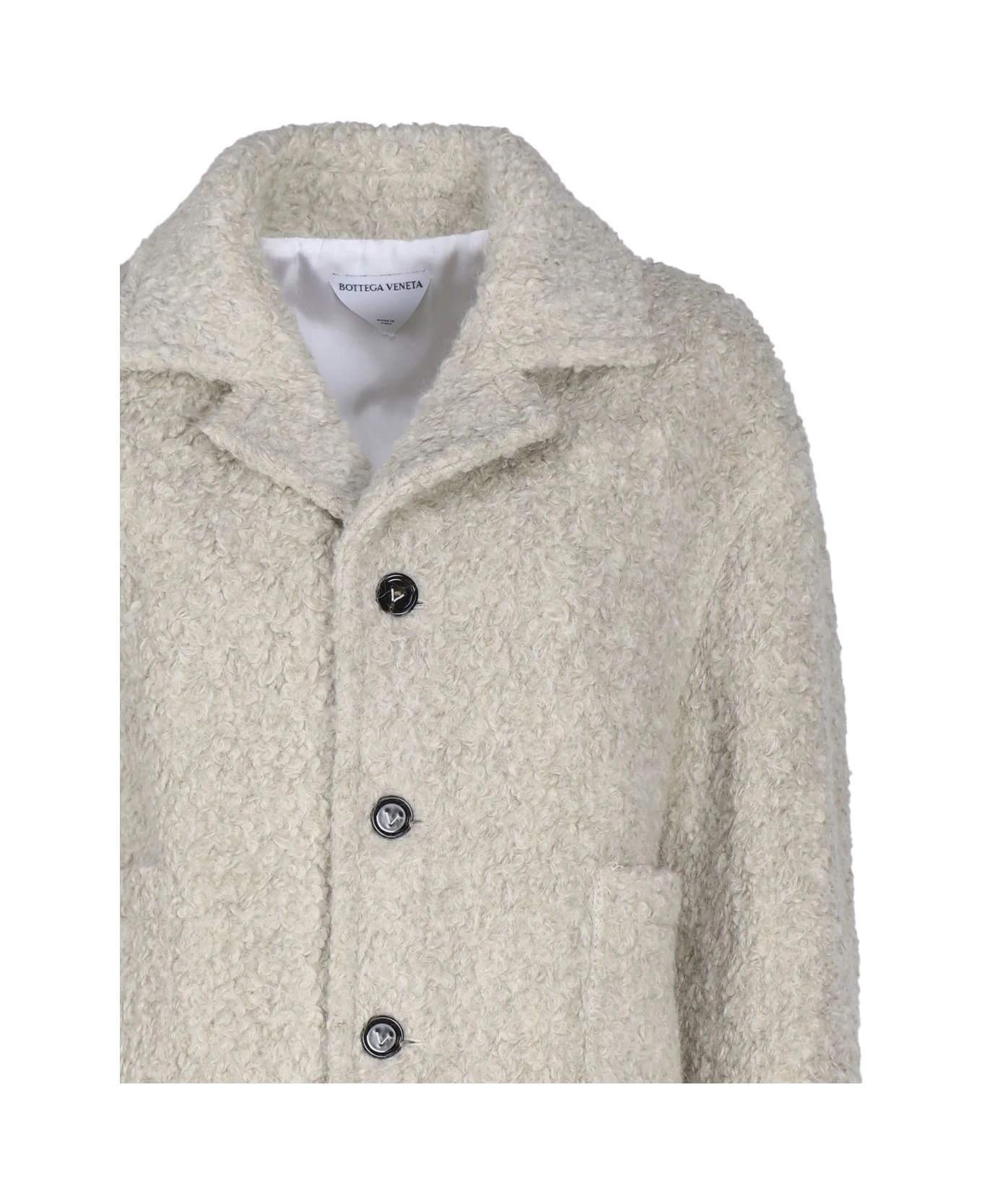 Bottega Veneta Cotton And Alpaca Jacket - Image 2