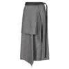FENDI Belted Asymmetric Skirt