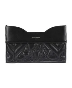 Alexander McQueen The Bow Zip Clutch