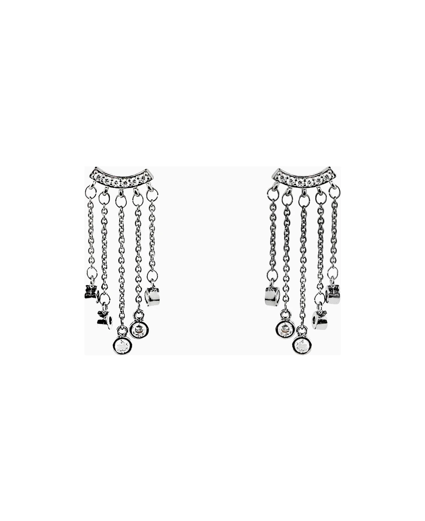 Small Rain Earring Silver