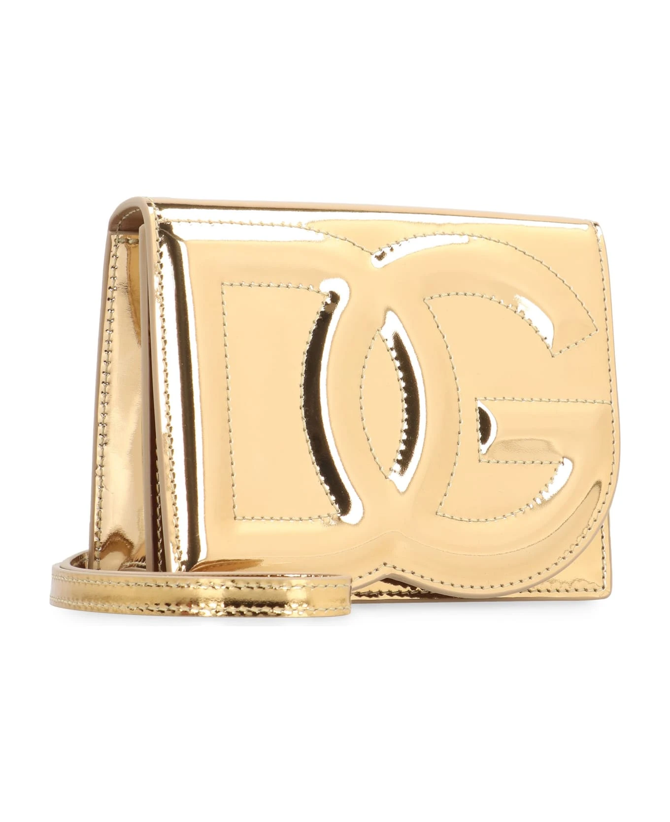 Dolce & Gabbana Dg Logo Leather Mini Crossbody Bag - Image 3