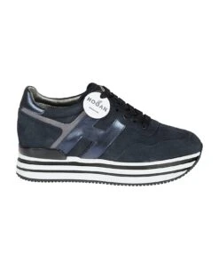Hogan H483 Midi Platform Sneakers