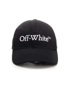 Off-White Black Cap With Logo