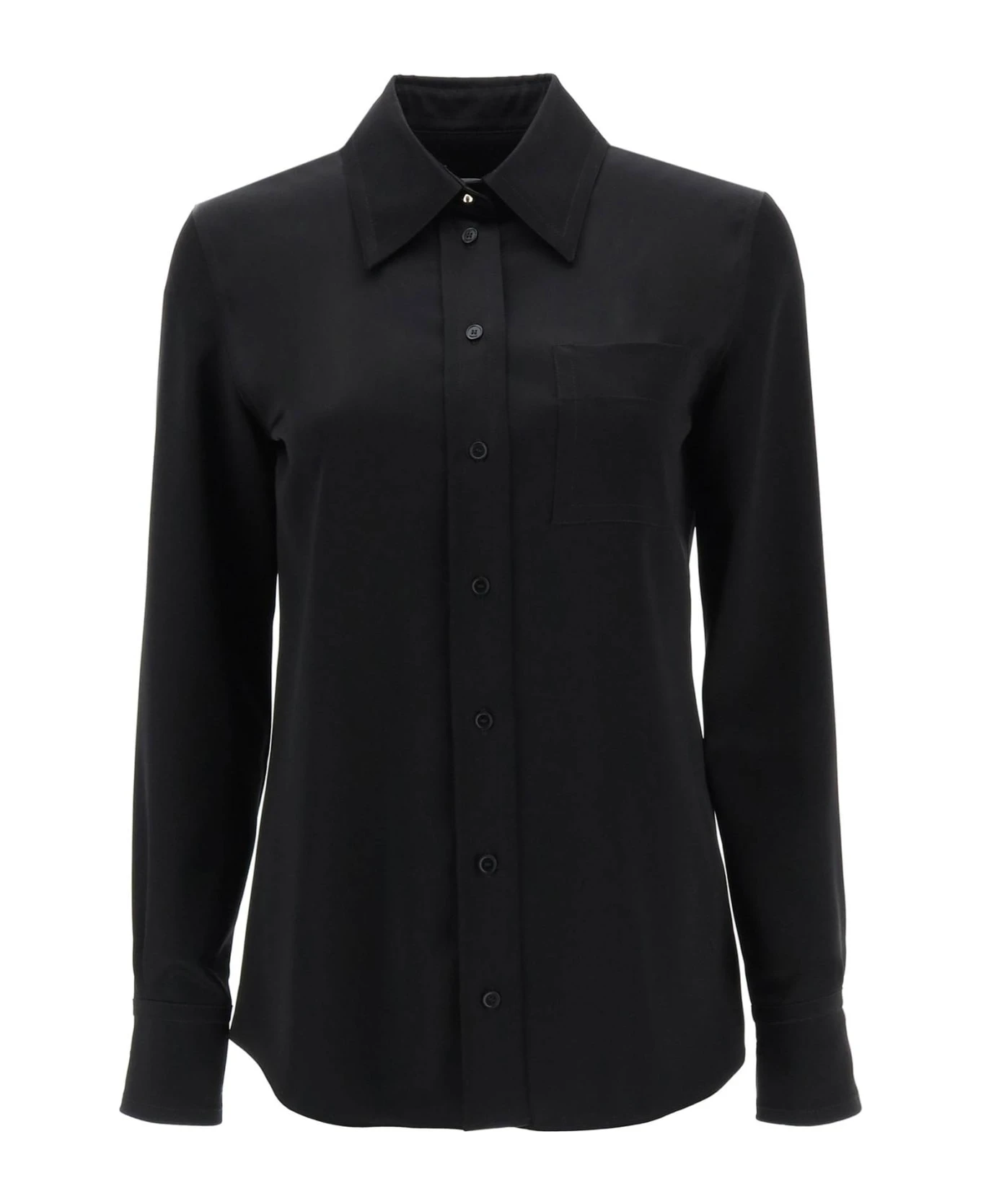 Lanvin Satin Pocket Shirt