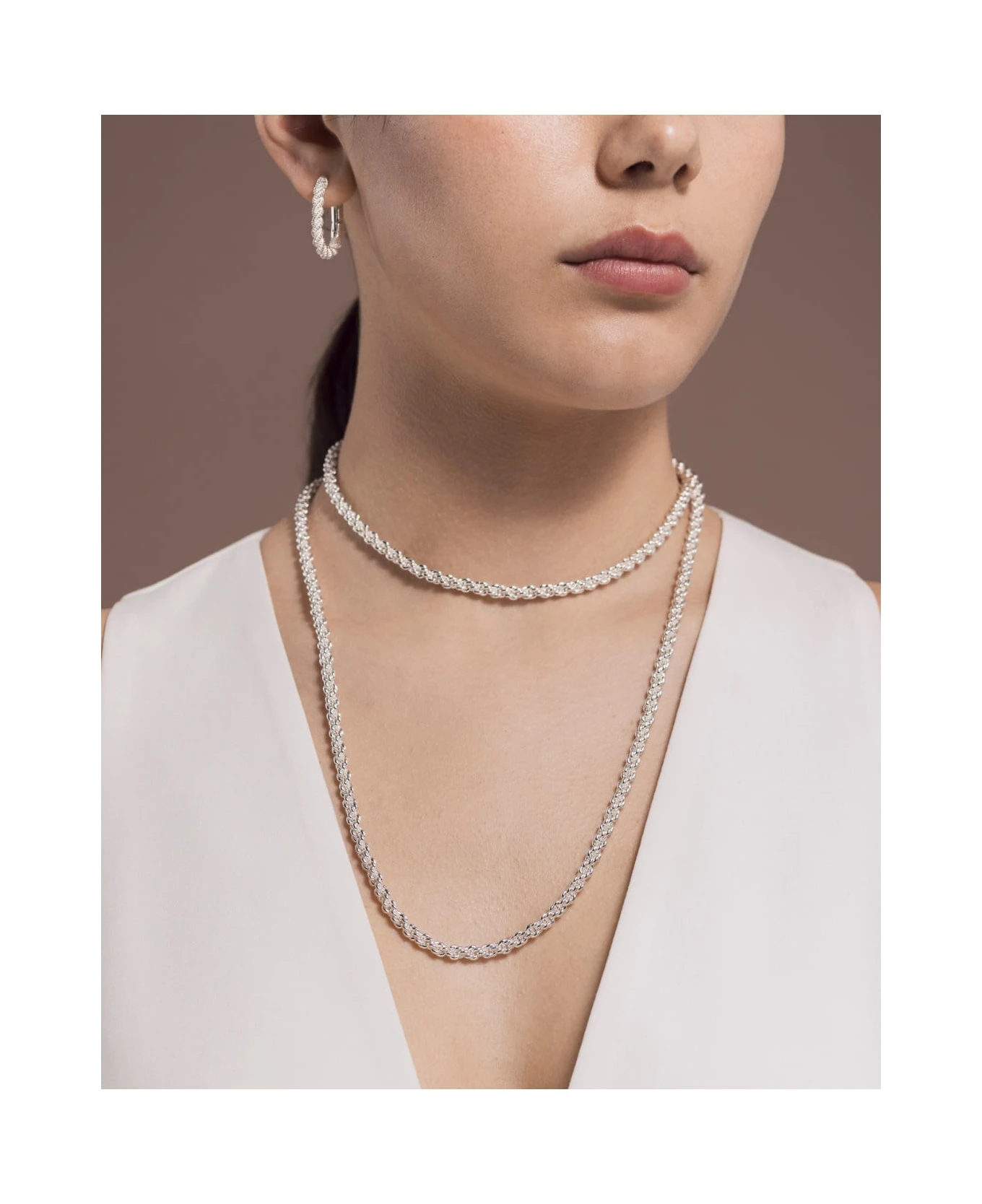 Lace Long Grace Silver - Image 2