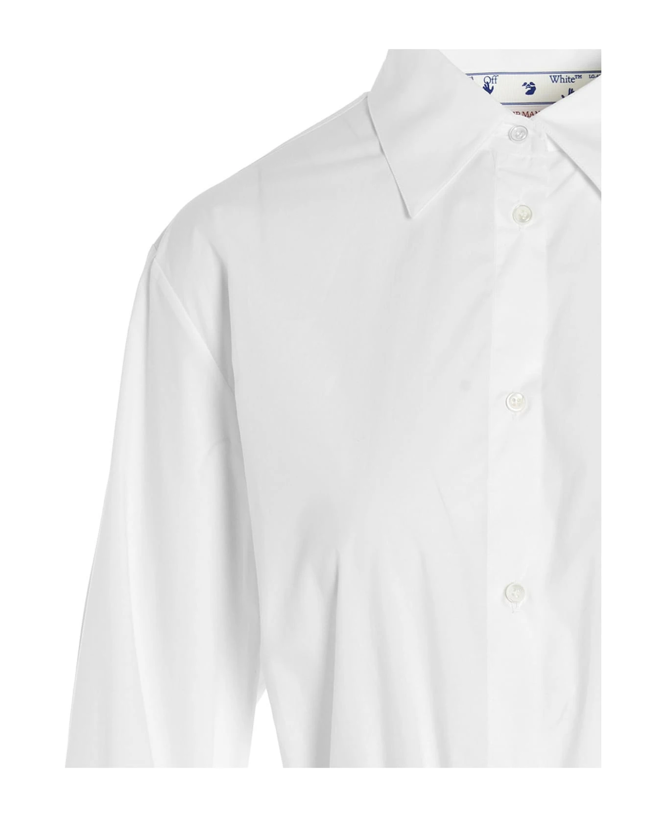 Off-White 'diagonal' Shirt Dress - Image 3