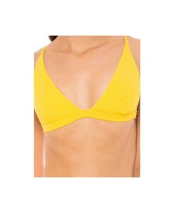 MC2 Saint Barth Mustard Yellow Ribbed Triangle