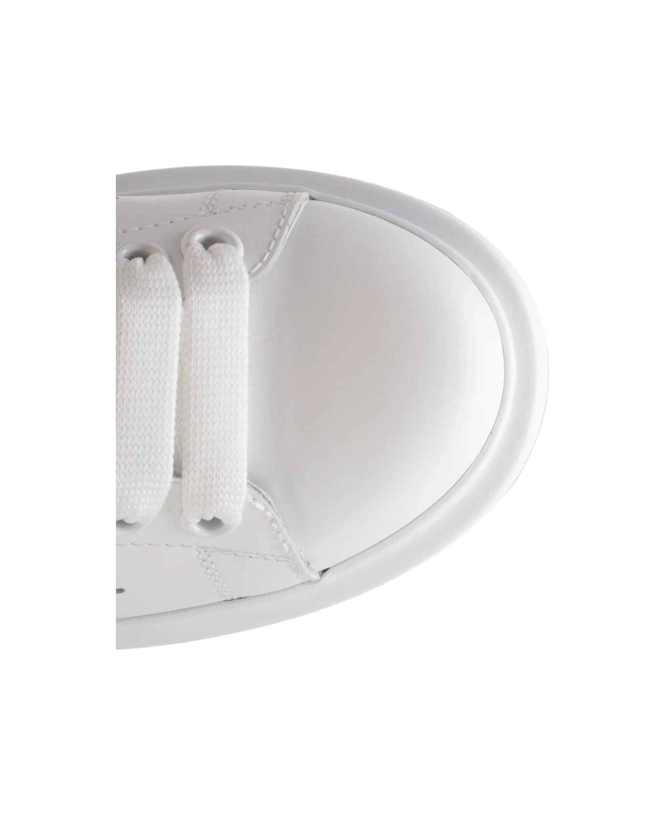 Alexander McQueen "oversize" Sneakers With Pink Heel - Image 4