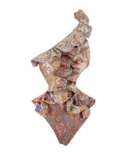 Zimmermann Devi Spliced Ruffle 1pc