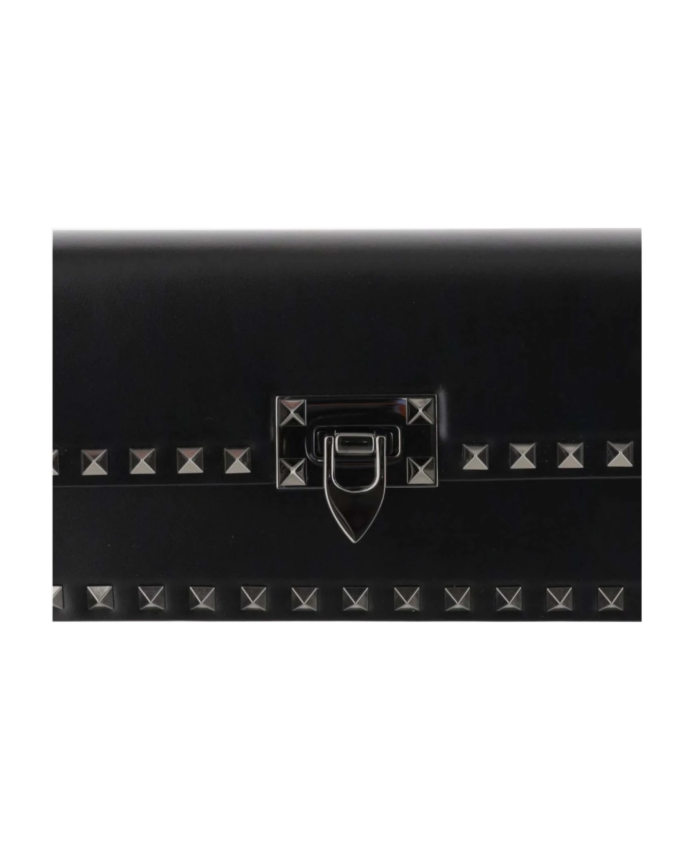 Valentino Garavani Rockstud23 E/w Smooth Leather Shoulder Bag - Image 4